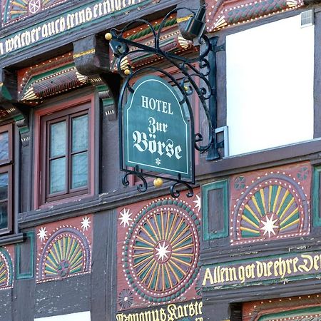 Altstadthotel Zur Boerse 고슬라르 외부 사진