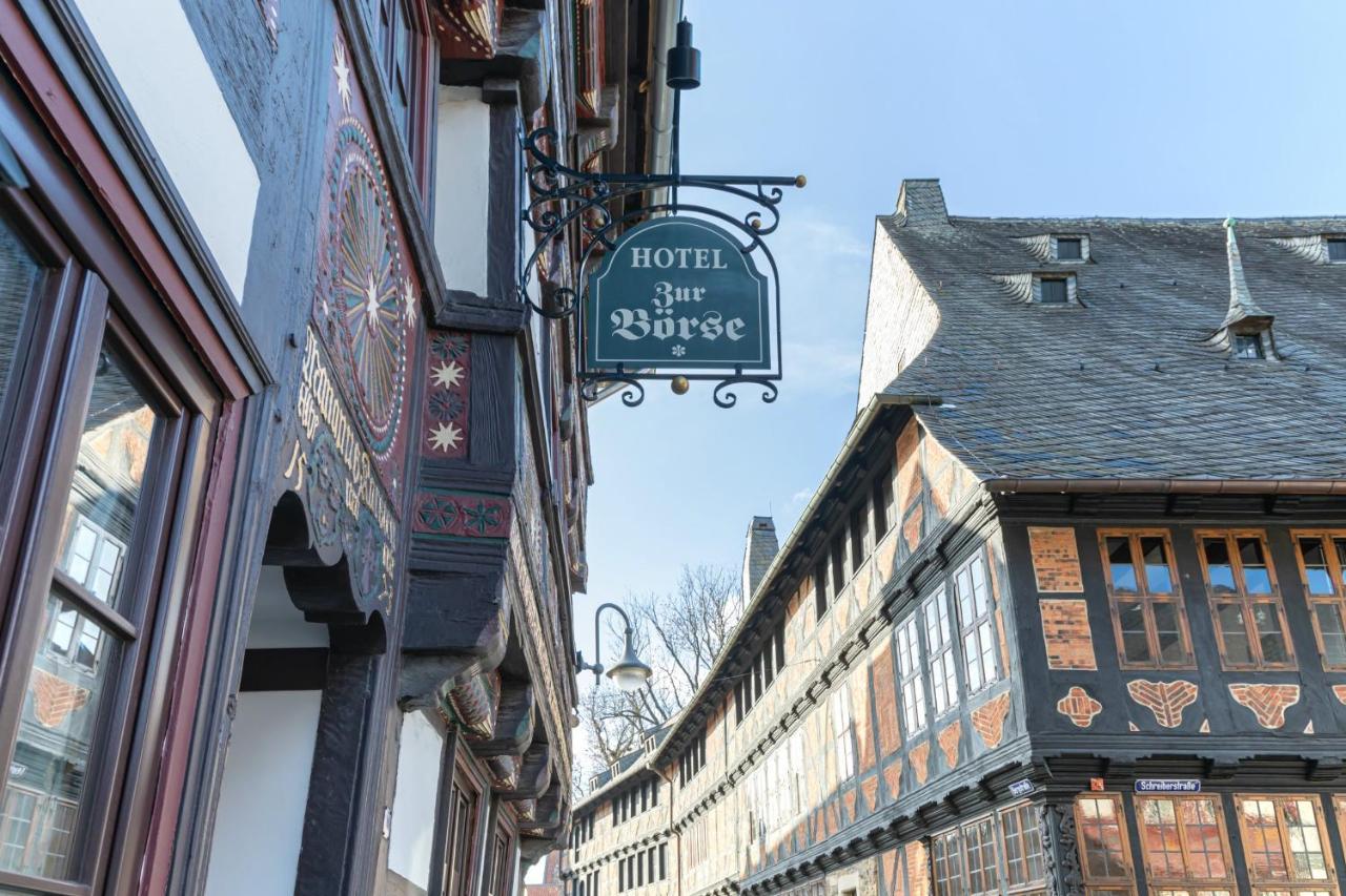 Altstadthotel Zur Boerse 고슬라르 외부 사진