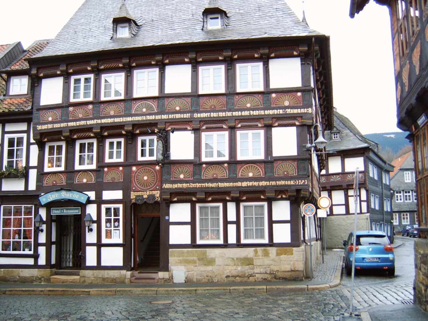 Altstadthotel Zur Boerse 고슬라르 외부 사진